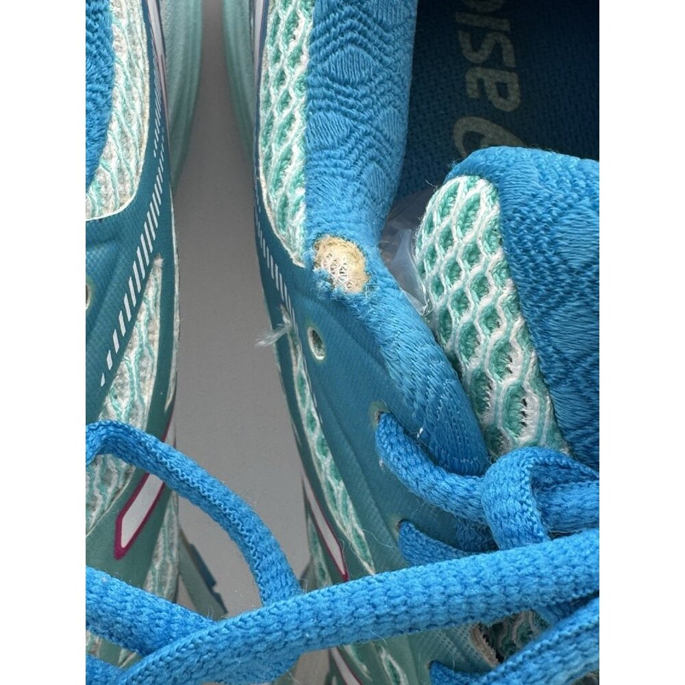 Asics Gel-Cumulus 18 Women Size 8.5  Teal Blue Running Shoes Athletic Sneakers - Picture 7 of 13